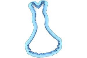 Sweet Prints Inc Wedding Dress (outline) Cookie Cutter