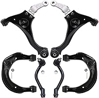 Vista 3 de Detroit Axle - Kit de suspensión frontal de 16 piezas para Hyundai Sonata 2006, 2007, 2008, 4 brazos de control, 4 barras de acoplamiento, 2