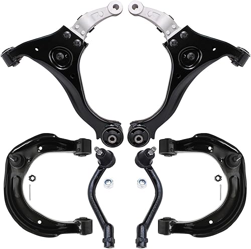 Miniatura 3 de Detroit Axle - Kit de suspensión frontal de 16 piezas para Hyundai Sonata 2006, 2007, 2008, 4 brazos de control, 4 barras de acoplamiento, 2