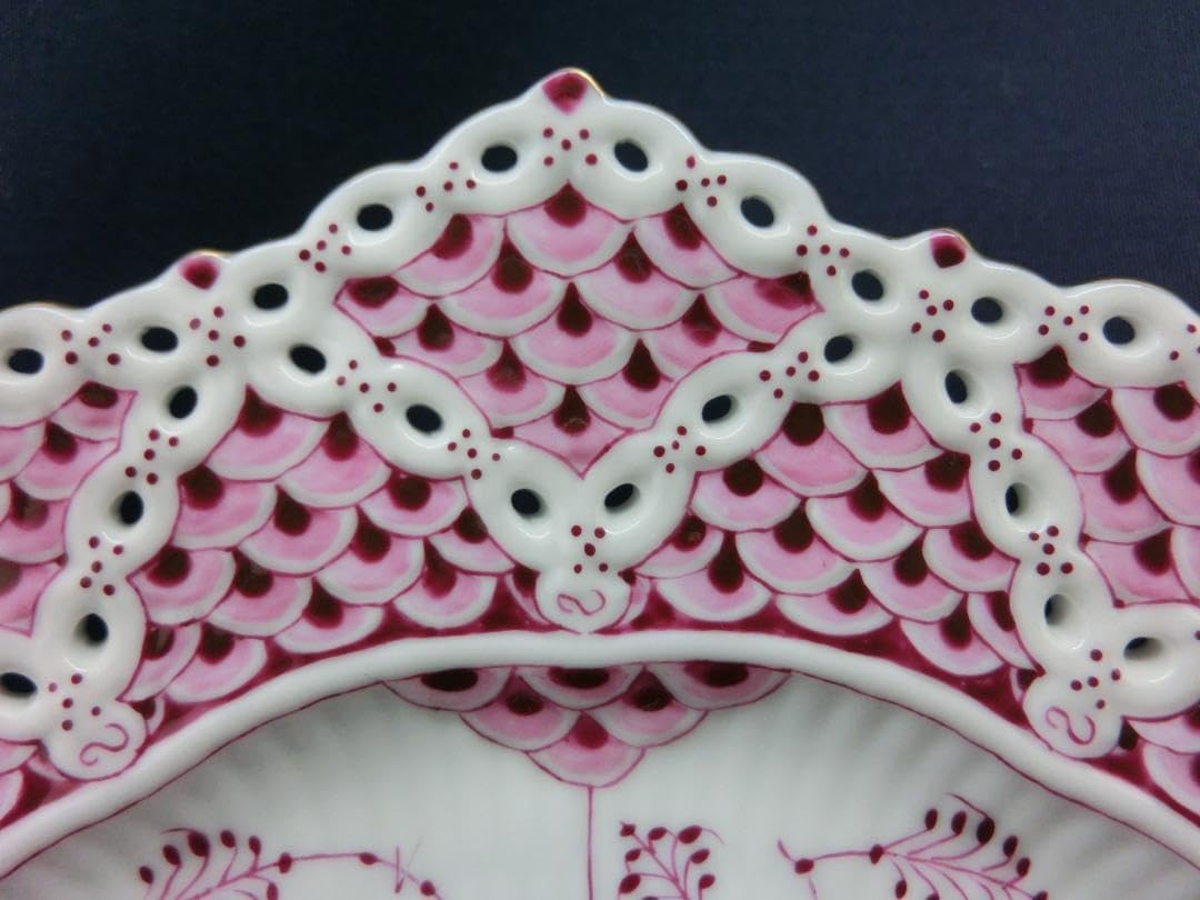 ロイヤルコペンハーゲン　バーガンディ ダブルレース ロイヤルコペンハーゲンバーガンディダブルレース21cm | レース 通販