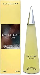 Women's Spray Perfume Easy Miami Women Long Lasting Eau De Parfum Cologne for Women Refreshing Floral Fragrance for Casual Use,Ideal Holiday Gift,3.4 Fl Oz