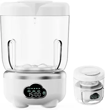 Portable Folding Mini Washing Machine, 1.6L, Rechargeable, 3 Modes