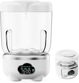 Underwear Washing Machine, Portable Washing Machine, 1.6L Foldable Mini Washer with 3 Modes, Rechargeable Laundry Machine for Socks, Baby Clothes, Travel, RV, Apartment