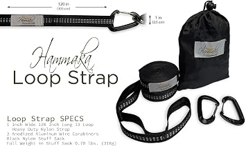 Looped Hammock Tree Strap