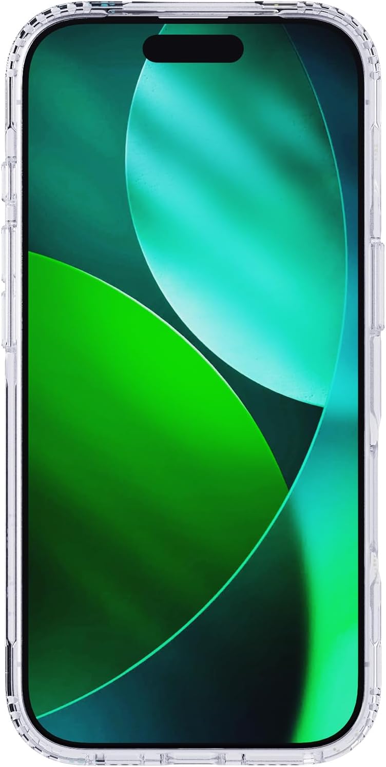 Tech21 EvoSparkle Case for iPhone 17 – Lunar | Slim Protective Case | Impact Protection | MagSafe Compatible