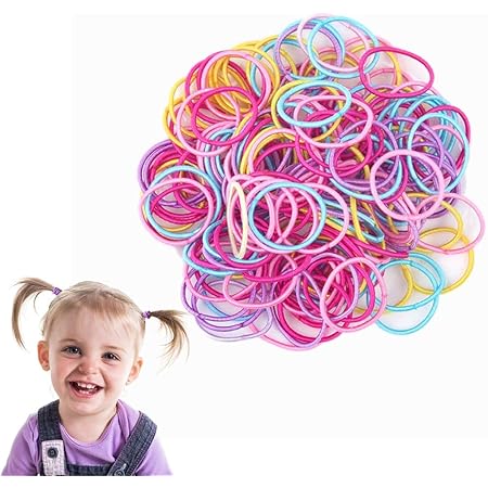 Amazon Co Jp Amandakasa ヘアゴム 子供 髪ゴム ベビーヘアゴム 小さい キッズ ヘアアクセサリー 女の子 髪飾り 黒 カラフル 0本セット まとめ 子供のヘアロープ ファッション かわいい 誕生日の装飾 女の子ギフト キャンディーカラー 30mm パソコン 周辺機器