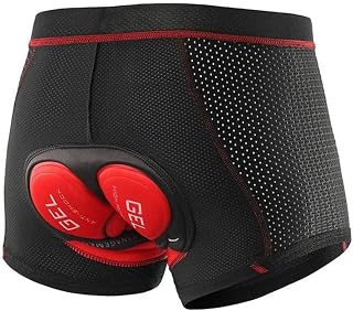 BINCIBH Cycling Shorts,Bike Shorts Cycling 5D Gel Pad Mountain Bike MTB Shorts Shockproof Road Bicycle Underpants Downhill Shorts MTB Shorts
