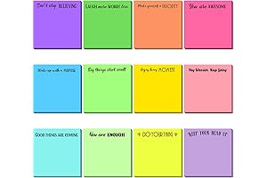 Zonon Inspirational Sticky Notes: Perfect Christmas Gifts for Coworkers