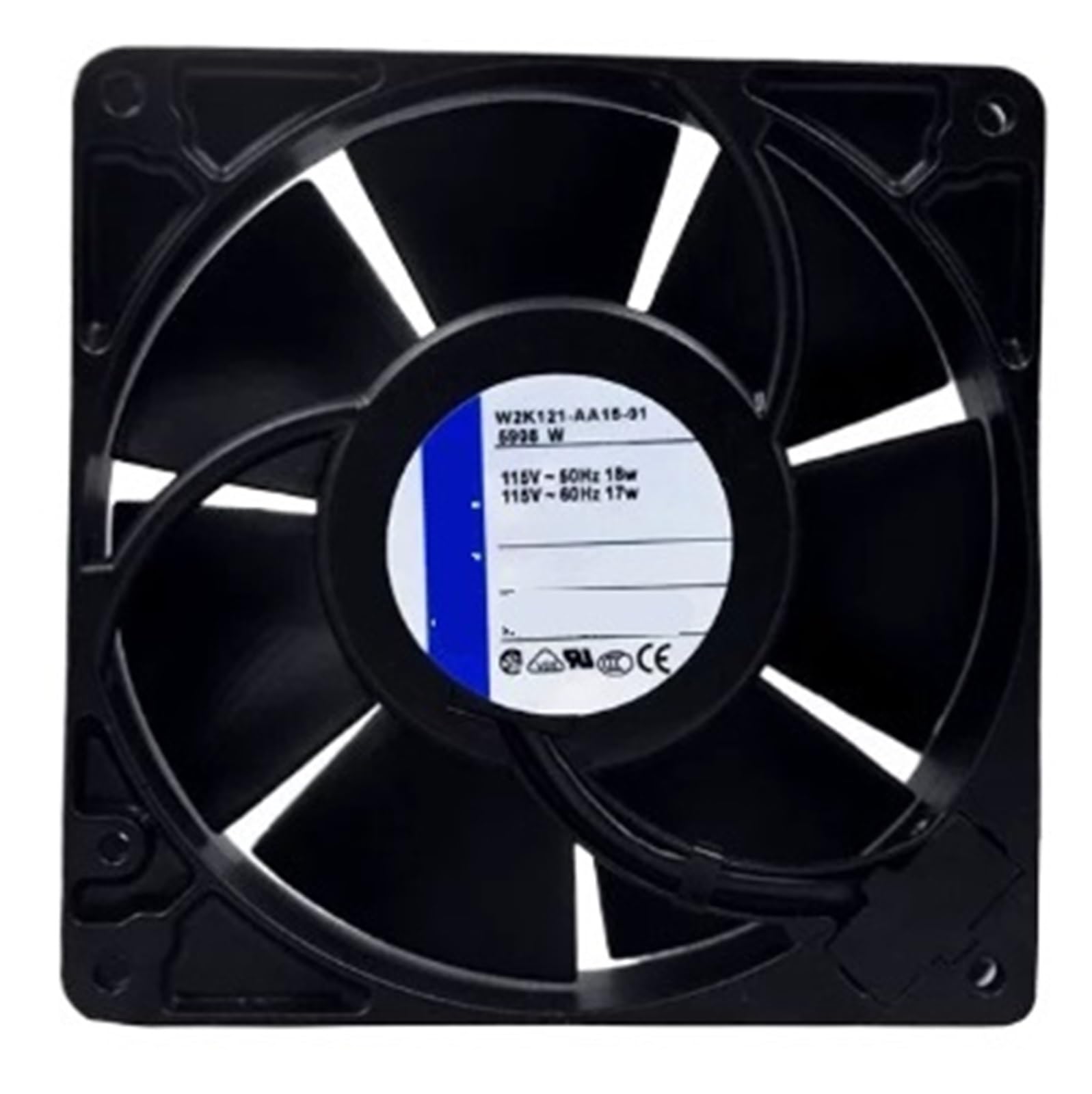TYBVJSFJK W2K121-AA15-01 115V 50/60Hz 18/17W Fan