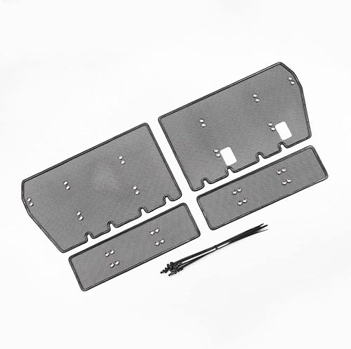 Miniatura 9 de Malla de alambre de acero inoxidable evita que la basura entre en la parrilla para Toyota Land Cruiser Prado 150 Lc150 Fj150 2003-2023 LC120