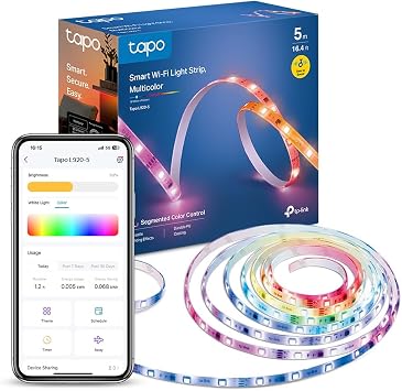Tapo L920-5 Ruban LED WiFi 5m RGBIC Multicolore