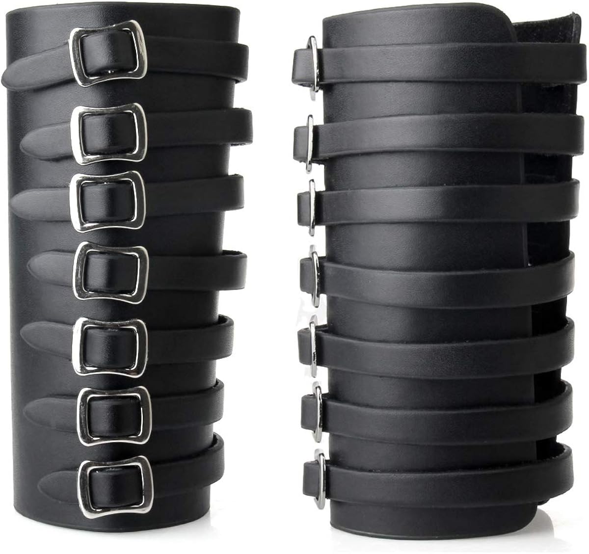 Viking Bracers Gauntlet Wristband Leather Arm Guards Medieval Wrist Gauntlet Embossed Arm Cuff Bracers Armor for Men Women