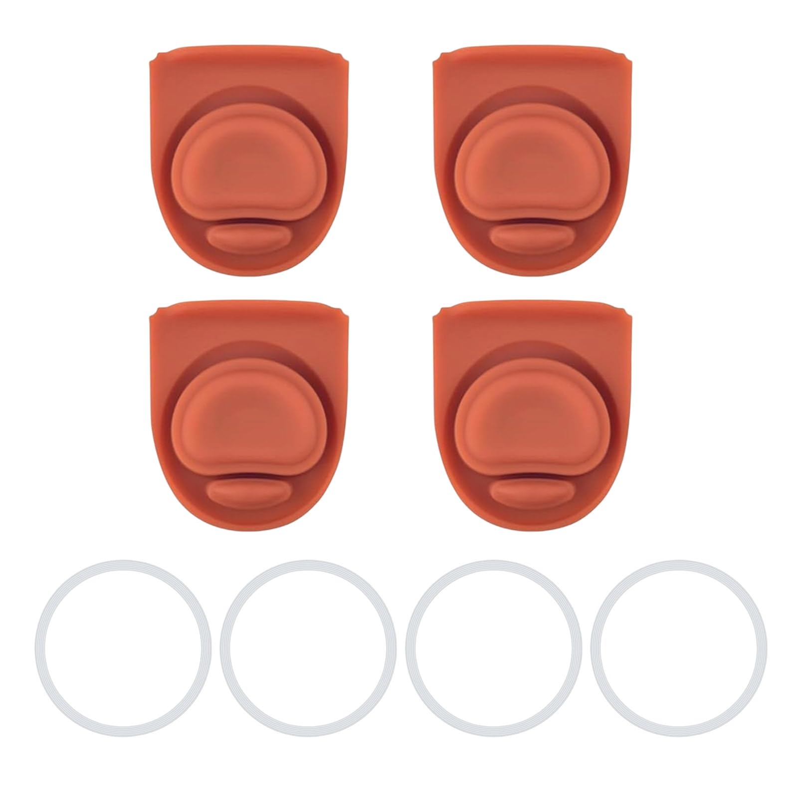 Tsophreniq Spill Proof Silicone Leakproof Gasket for 40oz Drinkware Dishwasher Safe Odors Resistant Sealing Rings Accessories