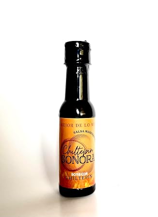 Chiltepin Sonora, La Camananga Roja y Negra Salsa Seafood Sauce, La Original by Lencho 4x4 and Marisquero from Guasave Sinaloa 3 Pack, 5 oz Each