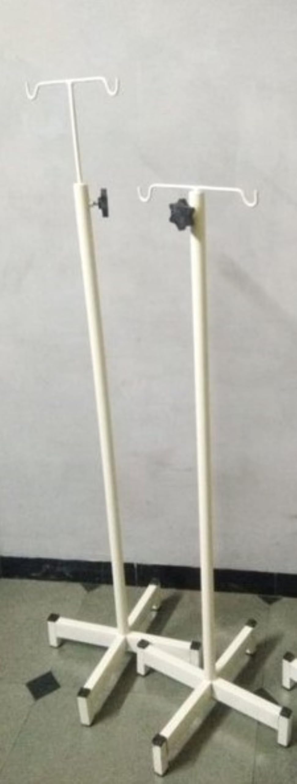 RESTURA Metal Saline IV Stand For Hospital Bag Holder | Infusion Stand | Adjustable Hose Stand IV Bag Stand with 2 Hooks (4 FT, White Color) (B0CWCSPB11) Amazon Price History, Amazon Price Tracker