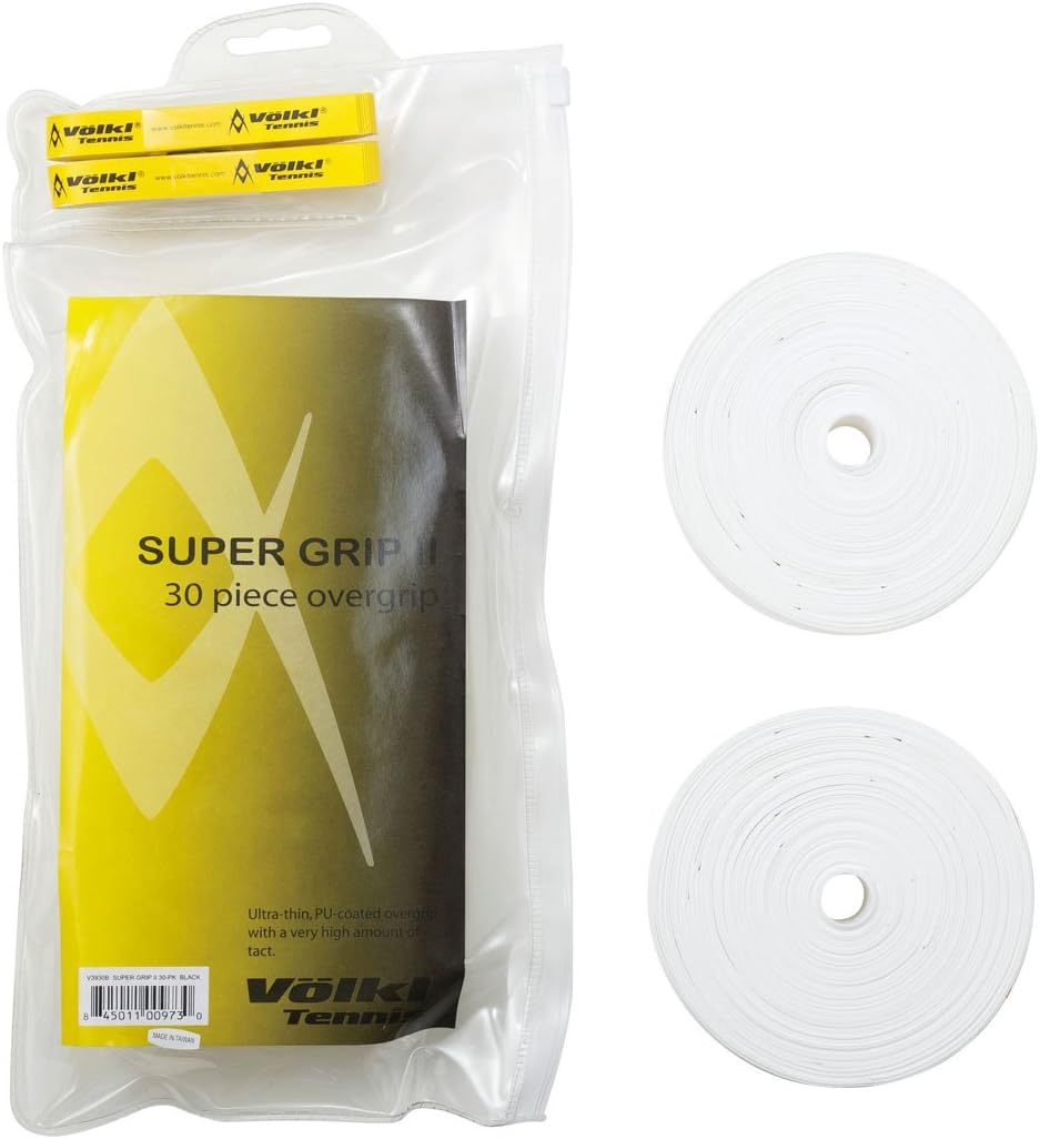 Volkl Super Grip II | Cotton | Overgrip | High Performance Tennis Grip