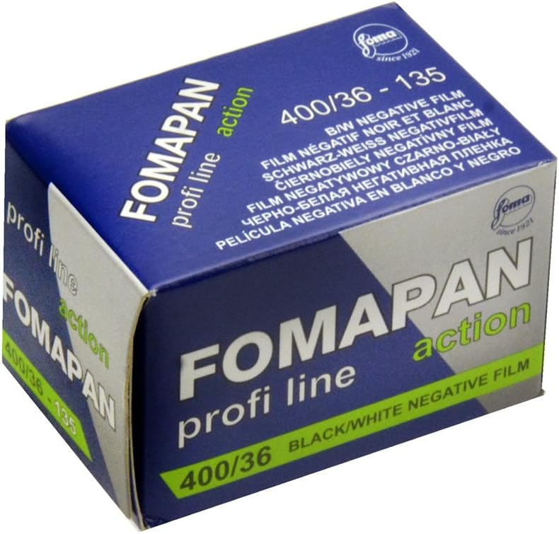 Foma Fomapan 400 ISO 35mm Black/White Negative Film, 36 exposure