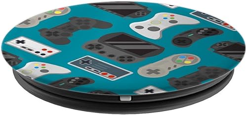Miniatura 4 de Patrón de mando para juegos, para regalo de amante del juego  PopSockets Grip y soporte para teléfonos y tabletas