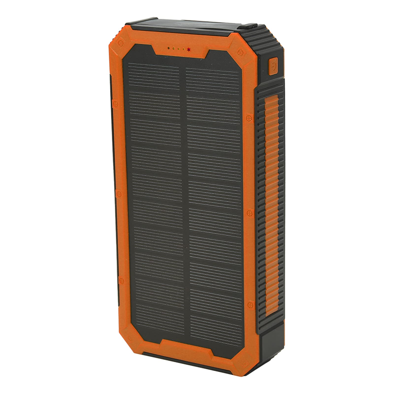 Ejoyous Solar PowerBank 36800 MAH, Przenośna ładowarka ładowarki Słonecznej z 36LEDS Urządzenia ładujące Słoneczne z Obciążeniem Bezprzewodowym Szybkiego ładowania 36 LED Wyjściowych dla (ORANGE)