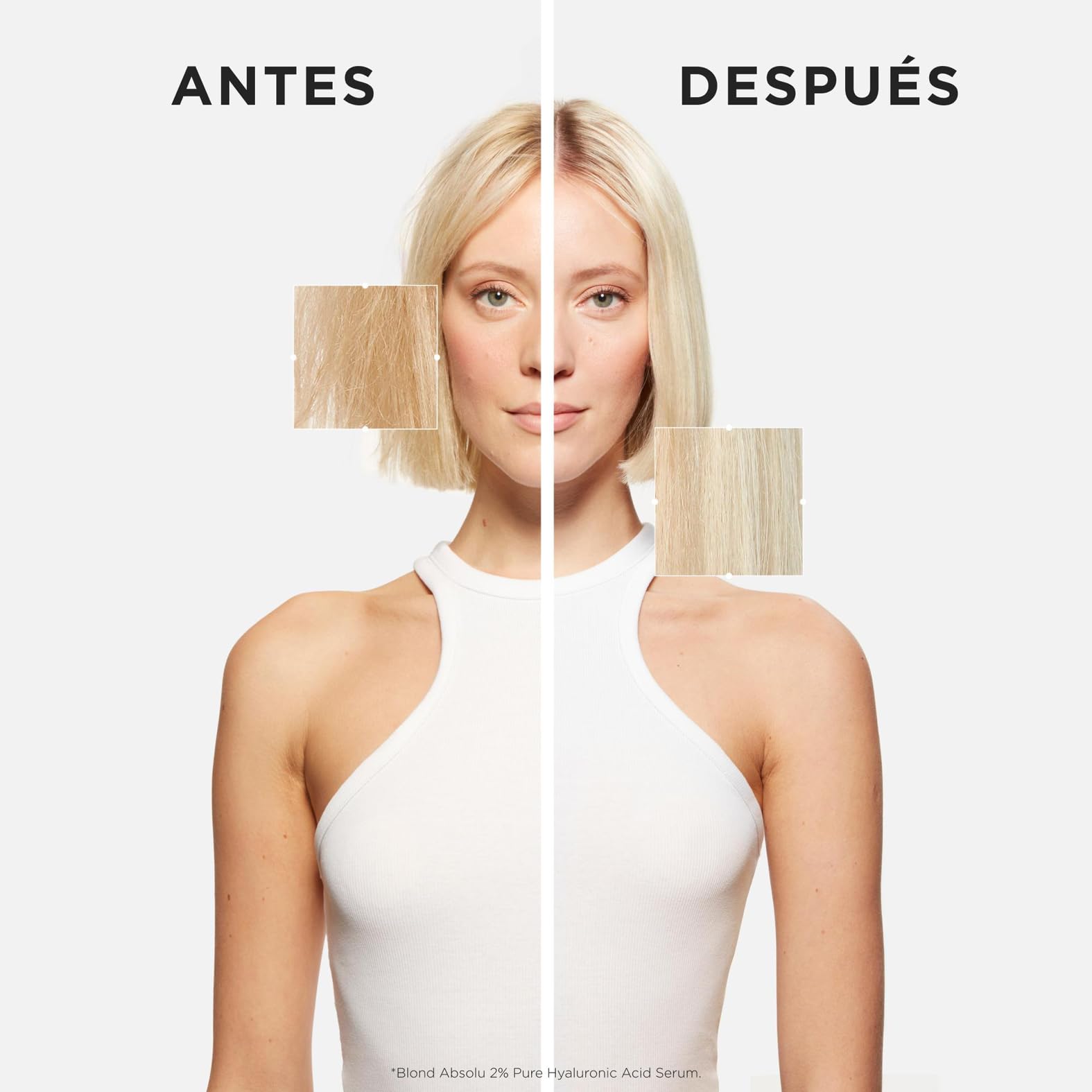 Kérastase Sérum Hidratante, Para Cuero Cabelludo Seco y Cabello Decolorado, Con 2% Ácido Hialuró