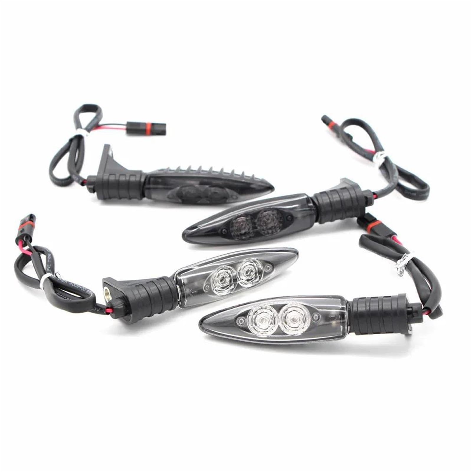 diurna Indicatori Luce di posizione Indicatore Di Direzione Per Moto Per BMW C600GT C650 Sport C Evolution K1300R K1300S R1200GS ADV R1200R R1200RS(Nero)