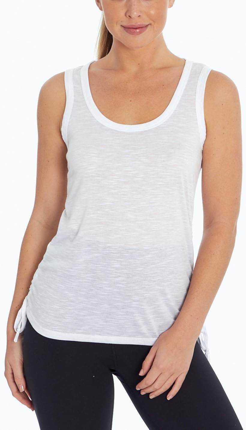 Marika Women's Margot Side Tie Tank Top : Clothing, Shoes & Jewelry