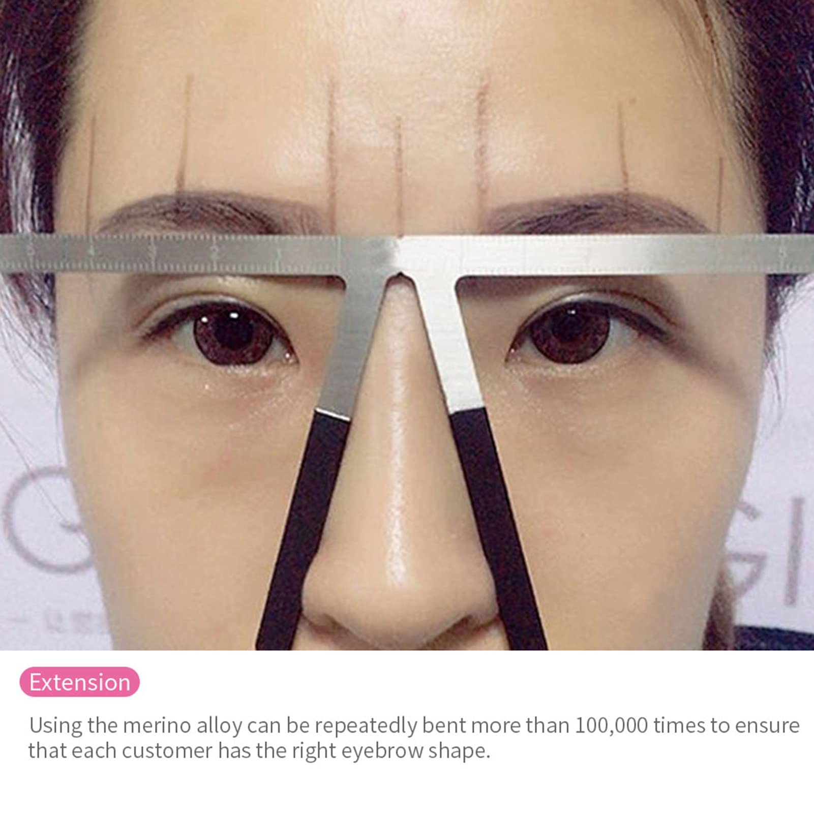 Byged 対称的な眉の定規、眉のバランス定規、7.8 x 2.7インチ Amazon.co.jp: Byged 対称的な眉の定規、眉のバランス定規、7.8