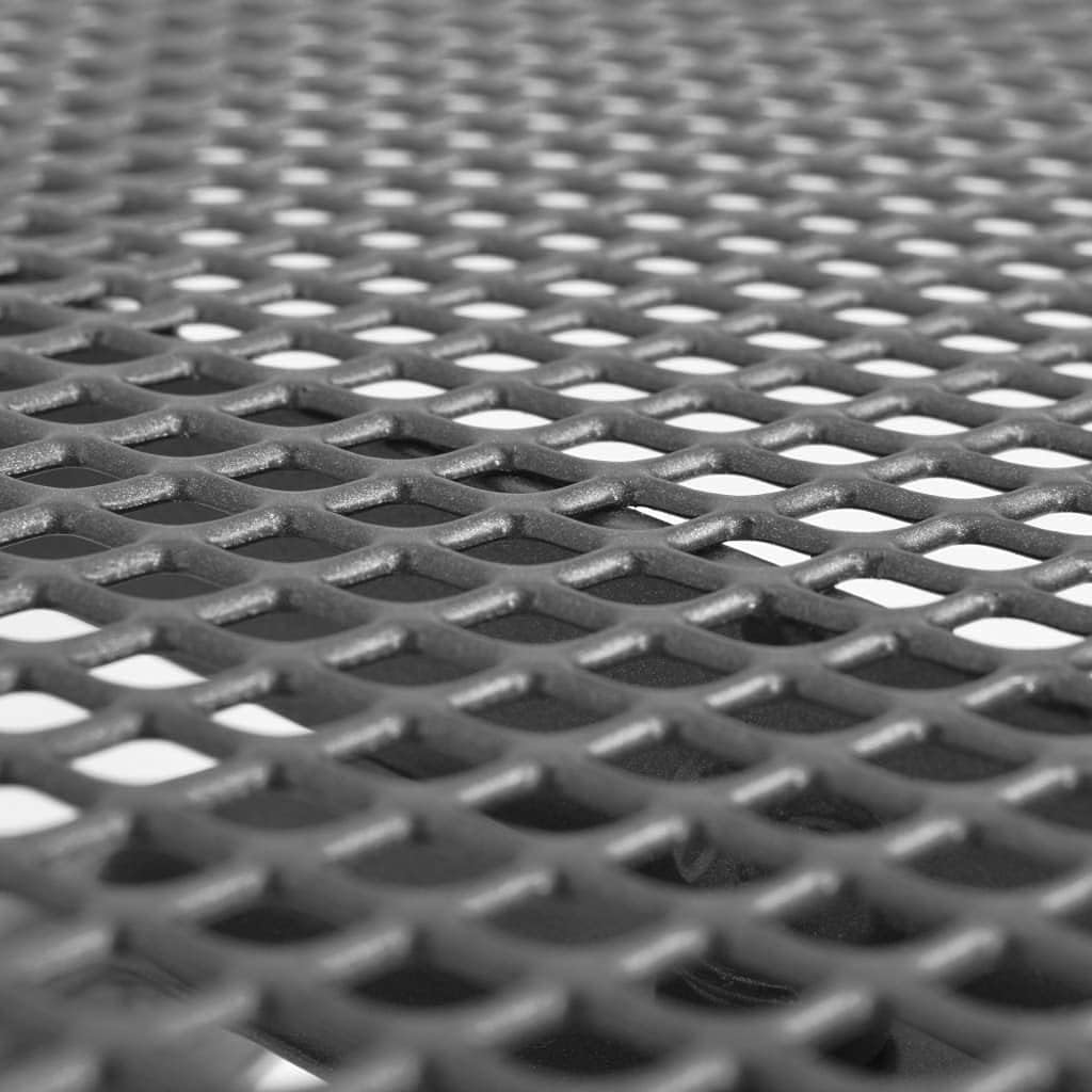 Patio Table,Outdoor Dining Table,Outdoor Coffee Table,Outdoor Patio Furniture,Garden Table,Bistro Table,Square Table,Mesh Design,Easy Assembly,for Both Indoor and Outdoor Use, 35.4"x35.4"x28.3"