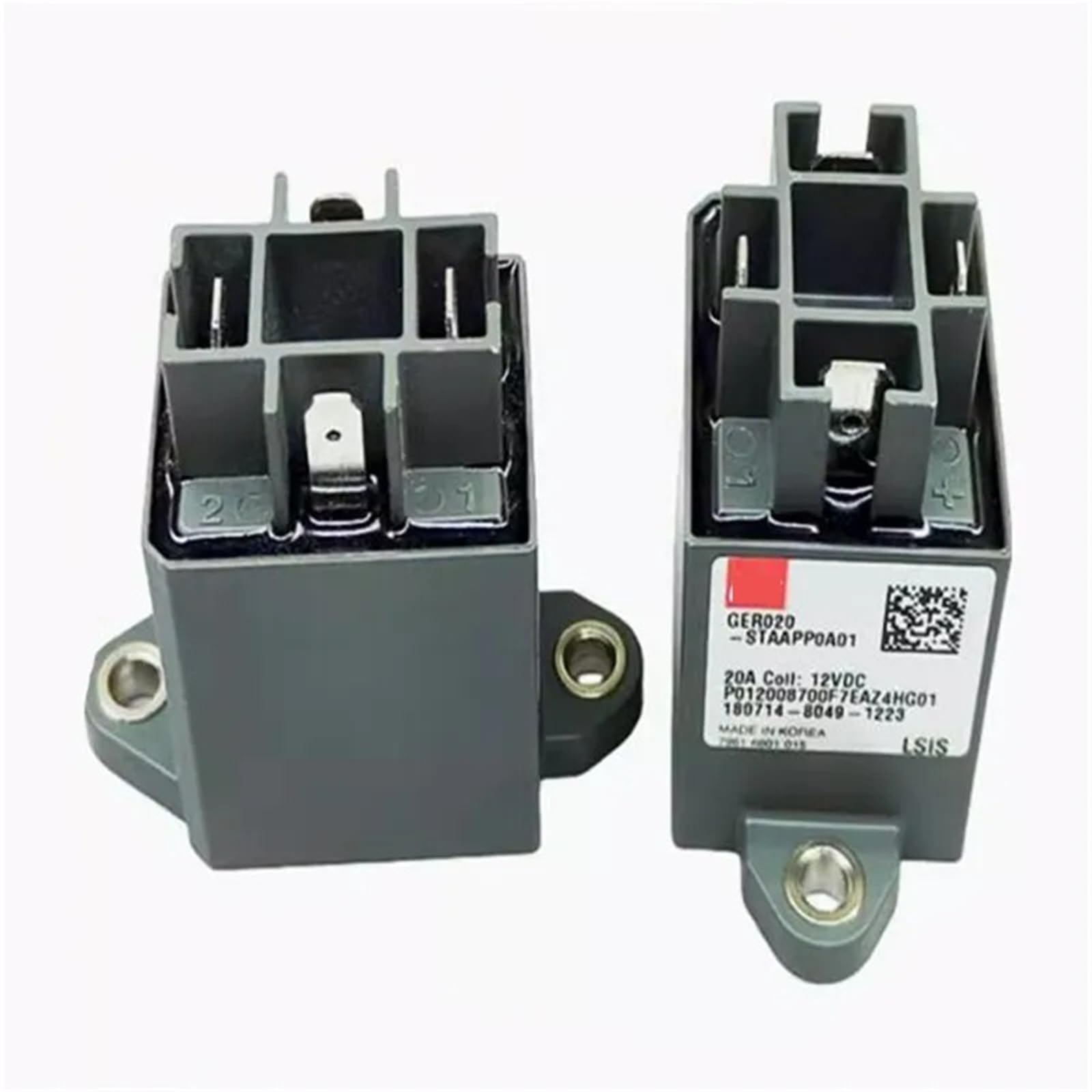 Relay GER020-STAAPP0A01 12V 20A para solucionar caídas de voltaje 2