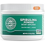 Vimergy Spirulina Powder - Concentrated Plant Protein Supports Immune Health & Cardiovascular Function - Vegan, Kosher, Gluten-Free - 135g