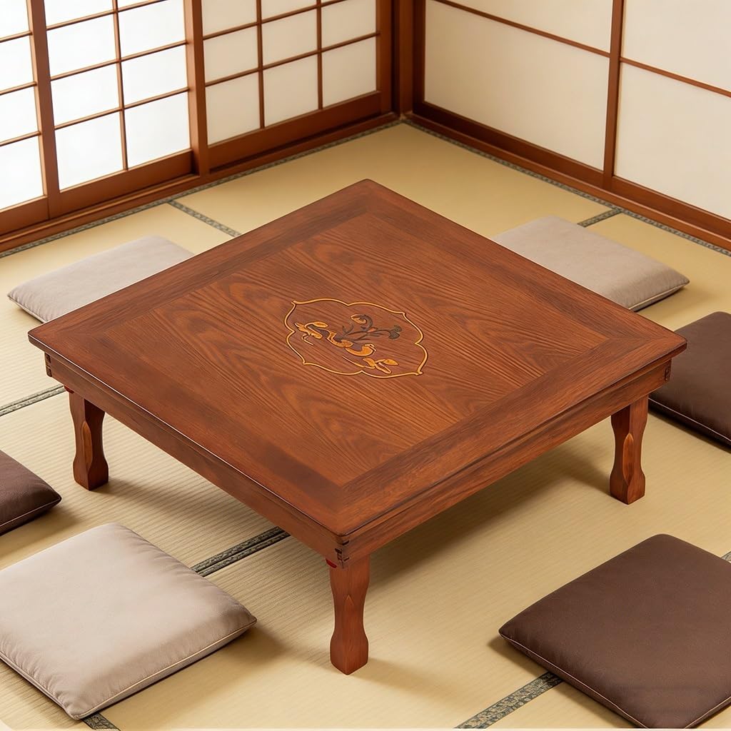 Table basse pliante pour petit espace et coin tatami confortable