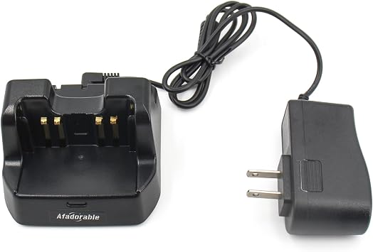 CD-47 Charger Fit for Yaesu FT-60 FT-60R HX270S HX370S FT-250R FT-270R VX-150 VX-160 VX-170 VX-180 VXA-200 Radio, FNB-V94 FNB-83 FNB-V67 Battery Charger