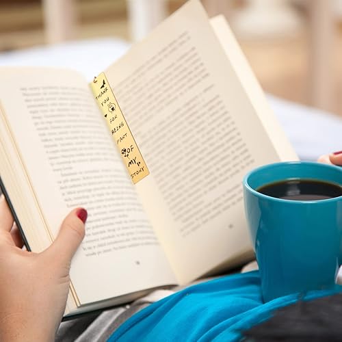 Miniatura 6 de Zonon 5 piezas de regalos de agradecimiento para profesores para Navidad, marcadores de agradecimiento con colgantes, Navidad, fin de año, regalos