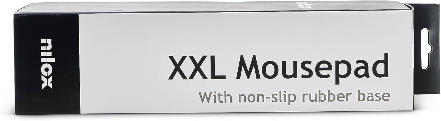 Nilox - XXL Mouse Pad, Black