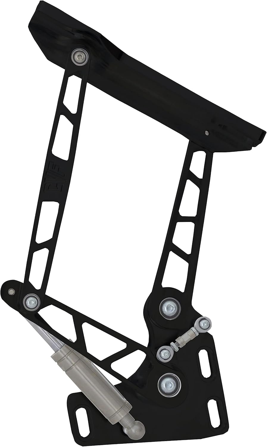 CVF Racing Stealth Black Billet Hood Hinges Compatible with Chevy C10 Trucks 1967-1972