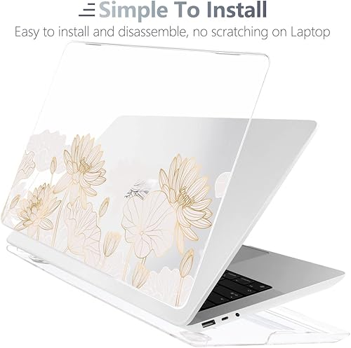 Miniatura 4 de Batianda Funda para portátil Microsoft Surface de 135 pulgadas con reposamanos de metal modelo 1951 carcasa rígida protectora de plástico