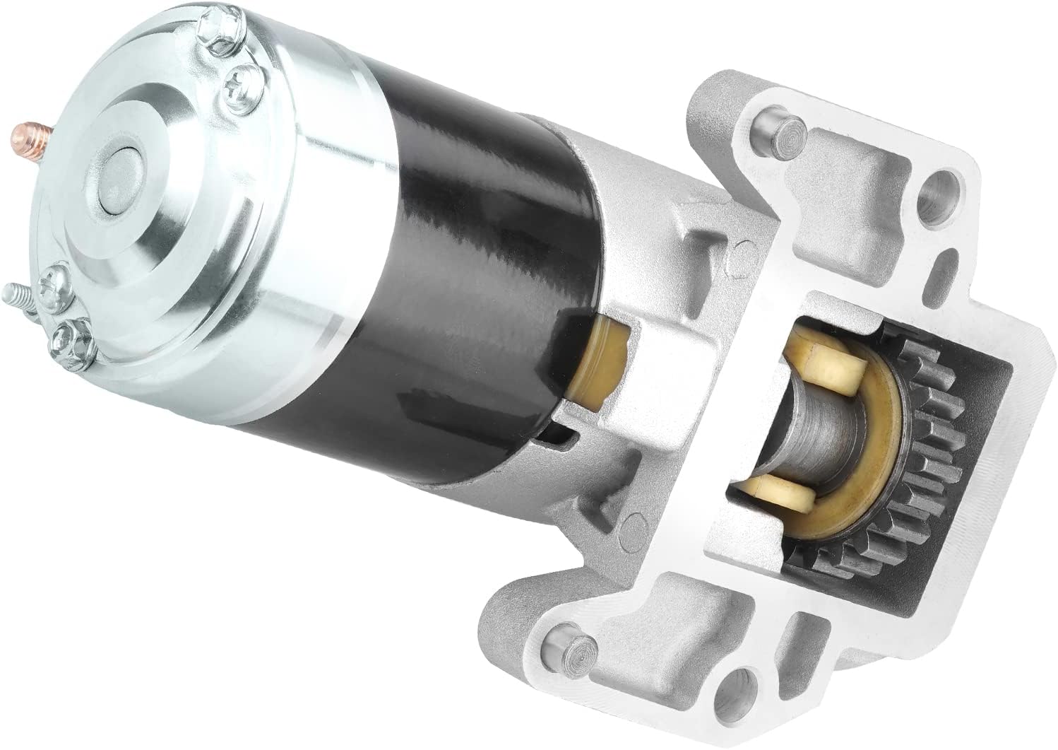 New Starter 3L 3.0L 6 Cylinders for Ford Fusion V6 2006-2009, for Mercury Milan V6 2006-2009, for Lincoln Zephyr V6 2006 Replace# 6E5T-11000-BA, 6E5T-11000-BB, 6E5T-11000-BC