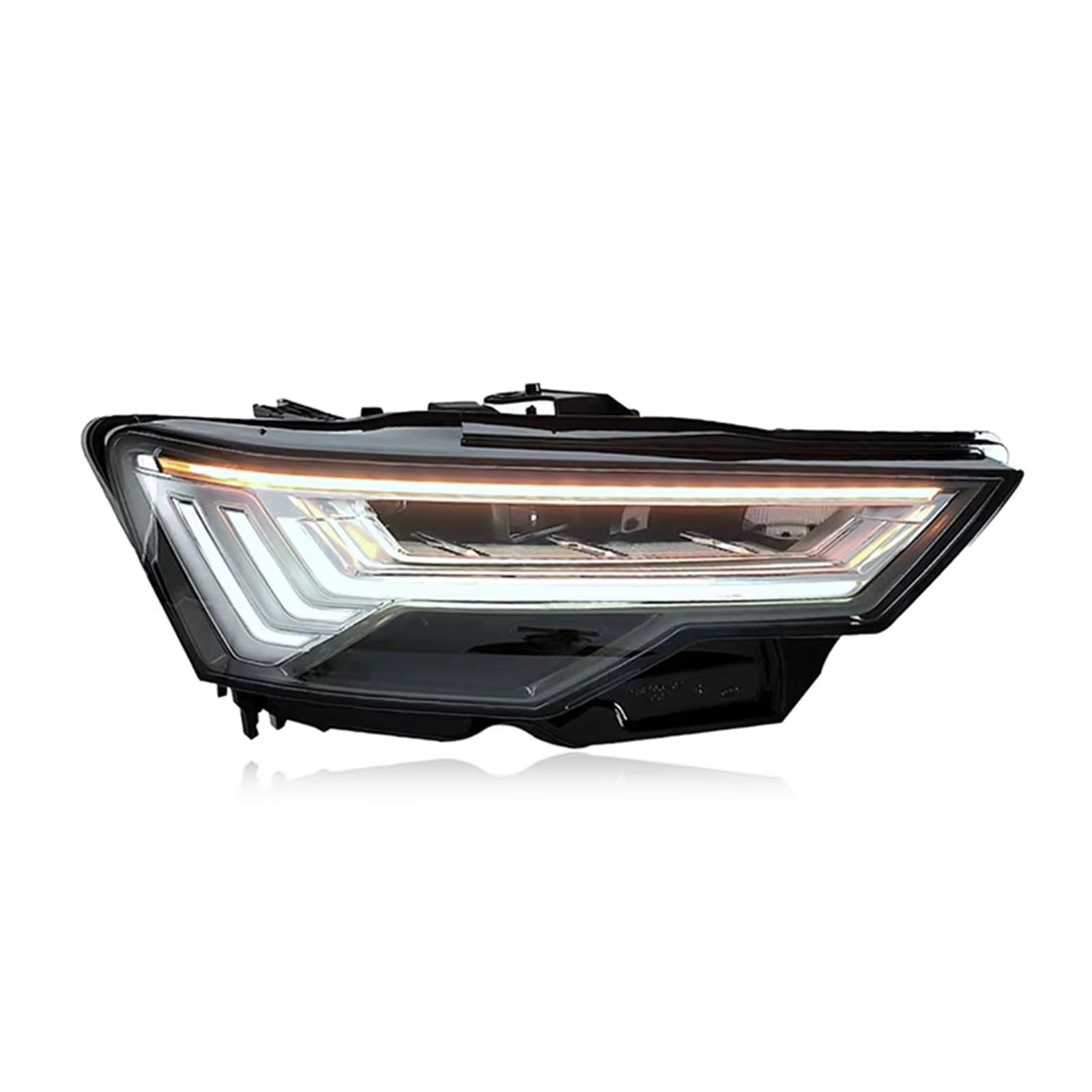 Gruppo Faro per Auto per A6 2019-2023 Aggiornamento fari C8 Configurazione Faro Elevata Luci Anteriori per Auto