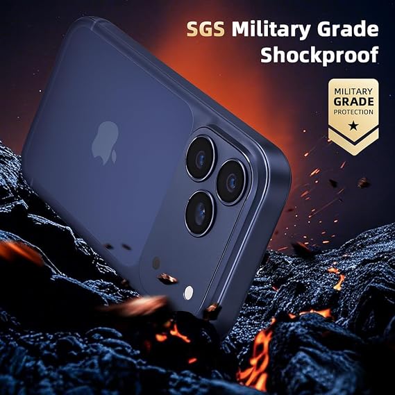for iPhone 17 Pro Max Camera Lens Protector, Dark Blue
