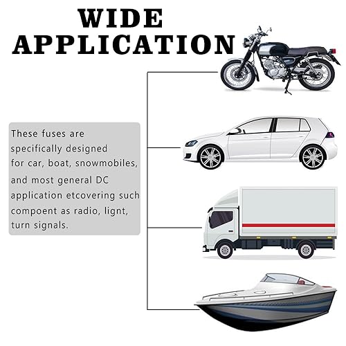 Miniatura 4 de 20 PC 35A Mini Fusible de Cuchilla, Fusible Automotriz para Camión de Coche