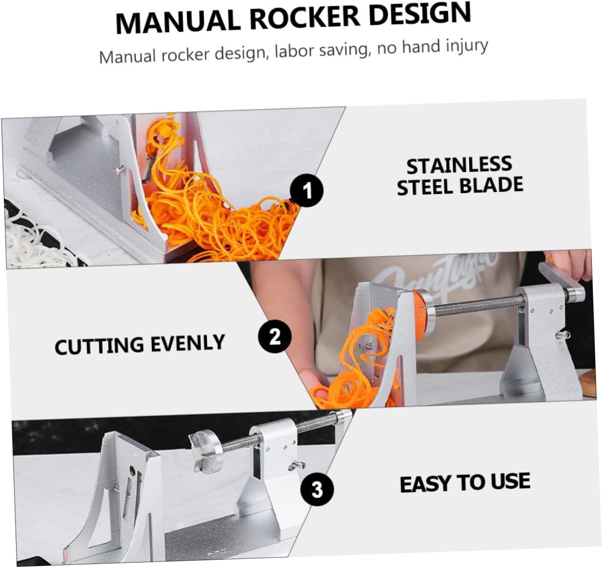 Ciieeo 1pc Vegetable Chopper Potato Grater Kitchen Cutter Cooking Tool for Home Chefs