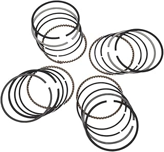 Anel de pistão 4pc 49mm STD Peças de motor de motocicleta Kit de anéis de pistão para ZR250 Ba: ius 2000 ZXR250 ZXR 250 1991-1998 Conjunto de anéis (Cor: 1 peça Anel STD)  