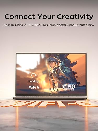 Miniatura 5 de Computadora portátil con procesador AMD Ryzen 7430U (hasta 4.3 GHZ, 6C12T), 16 GB DDR4 RAM 512 GB SSD, gráficos AMD Radeon, Windows 11, WiFi 6,