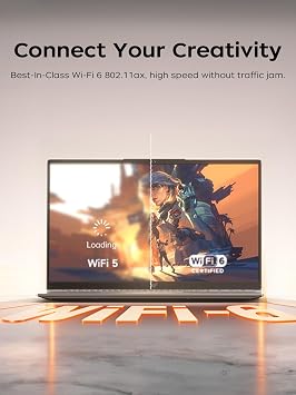 KAIGERR 2026 Laptop, D Ryzen 5 7430U (Up to 4.3GHz), 16GB RAM 512GB NVMe SSD, 15.6in IPS Laptop Computer WiFi 6 Bluetooth 5.2, Home Laptops Office Laptops, HDMI Type-C, Numeric Keypad,
