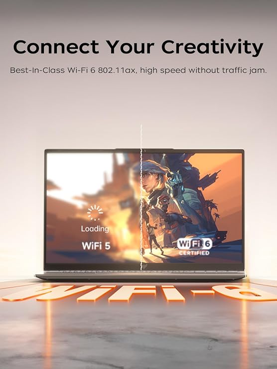 KAIGERR 2026 Laptop, D Ryzen 5 7430U (Up to 4.3GHz), 16GB RAM 512GB NVMe SSD, 15.6in IPS Laptop Computer WiFi 6 Bluetooth 5.2, Home Laptops Office Laptops, HDMI Type-C, Numeric Keypad,