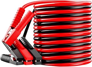 Starter Cables For Trucks | Tools With Copper Booster Cables And Storage Case - Starter Cables For Cars, Winter Outdoor Car Truck Auto Travel | Långa startkablar Vinter utomhus vägkantshaveri fordon lastbil SUV bil resa camping äventyr offroad batteri