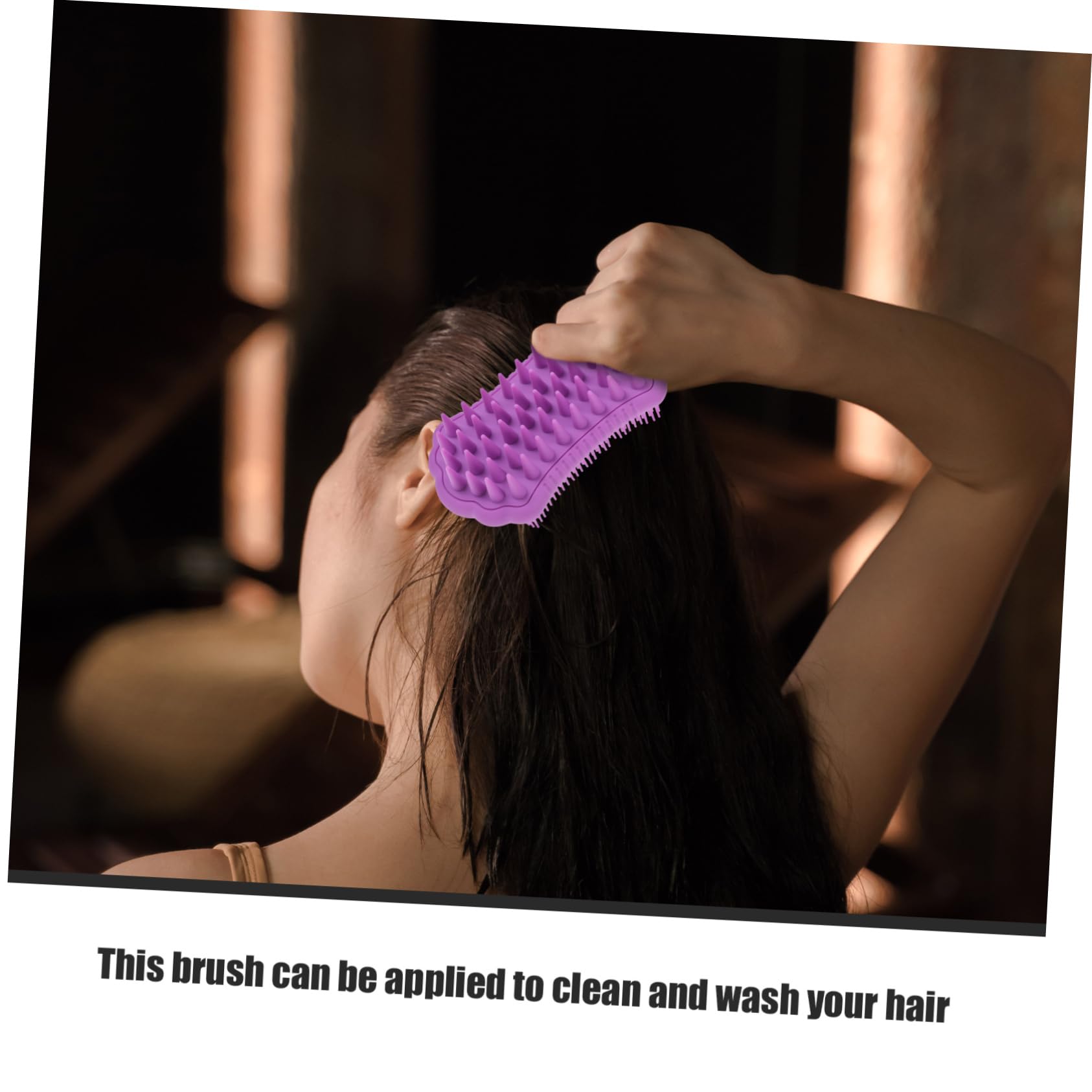 FRCOLOR 4stücke Silikon Kopfhaut Massagebürste Ergonomisch Gestaltete Waschbürste Für Gründliche Haarreinigung Und Entspannende Kopfhautmassage Für Damen Und Herren