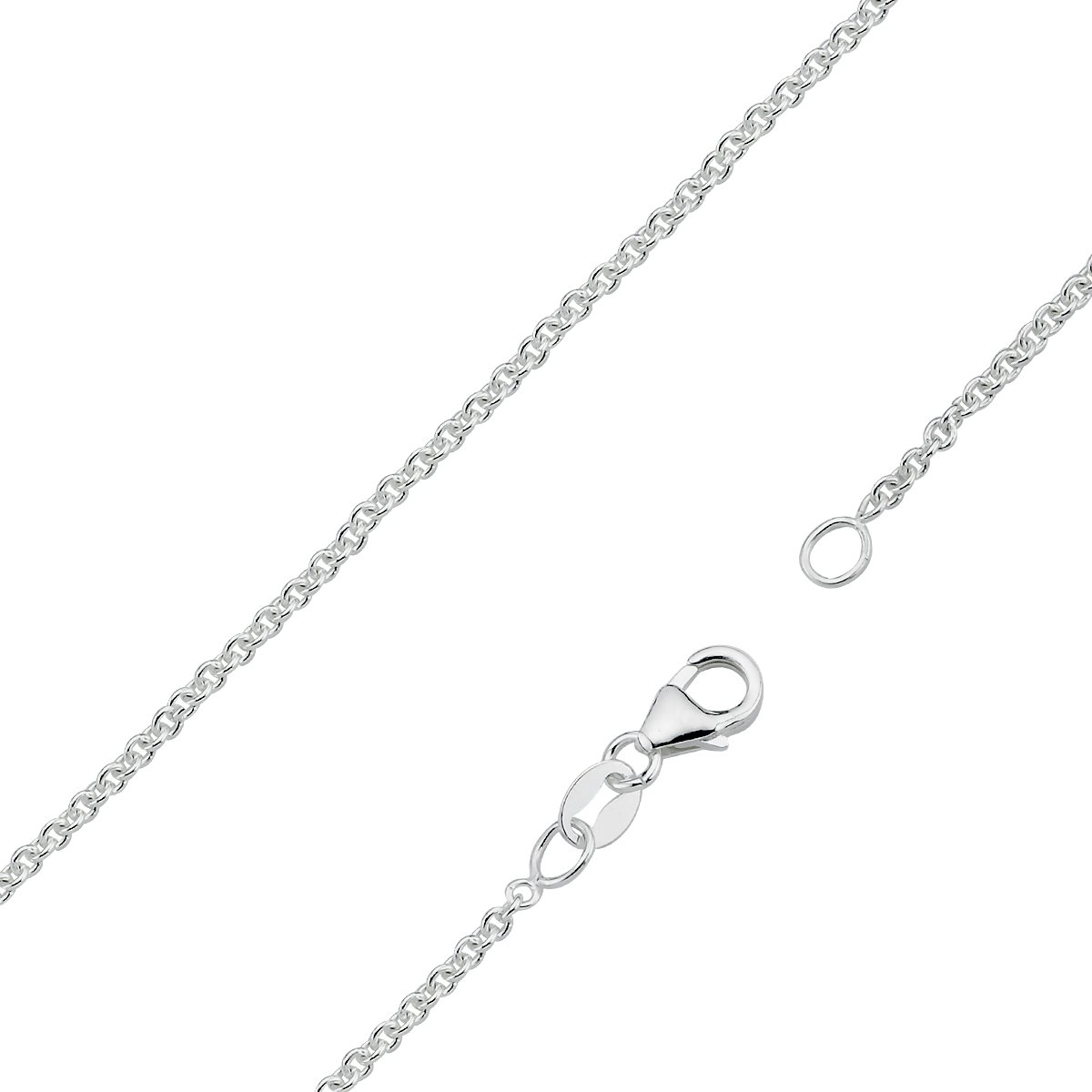 Vinani Anhänger Indien Design Medaillon mit Verzierungen zum Öffnen glänzend mit Fiorentina Kette Sterling Silber 925 Kette Italien 2AMI-F500