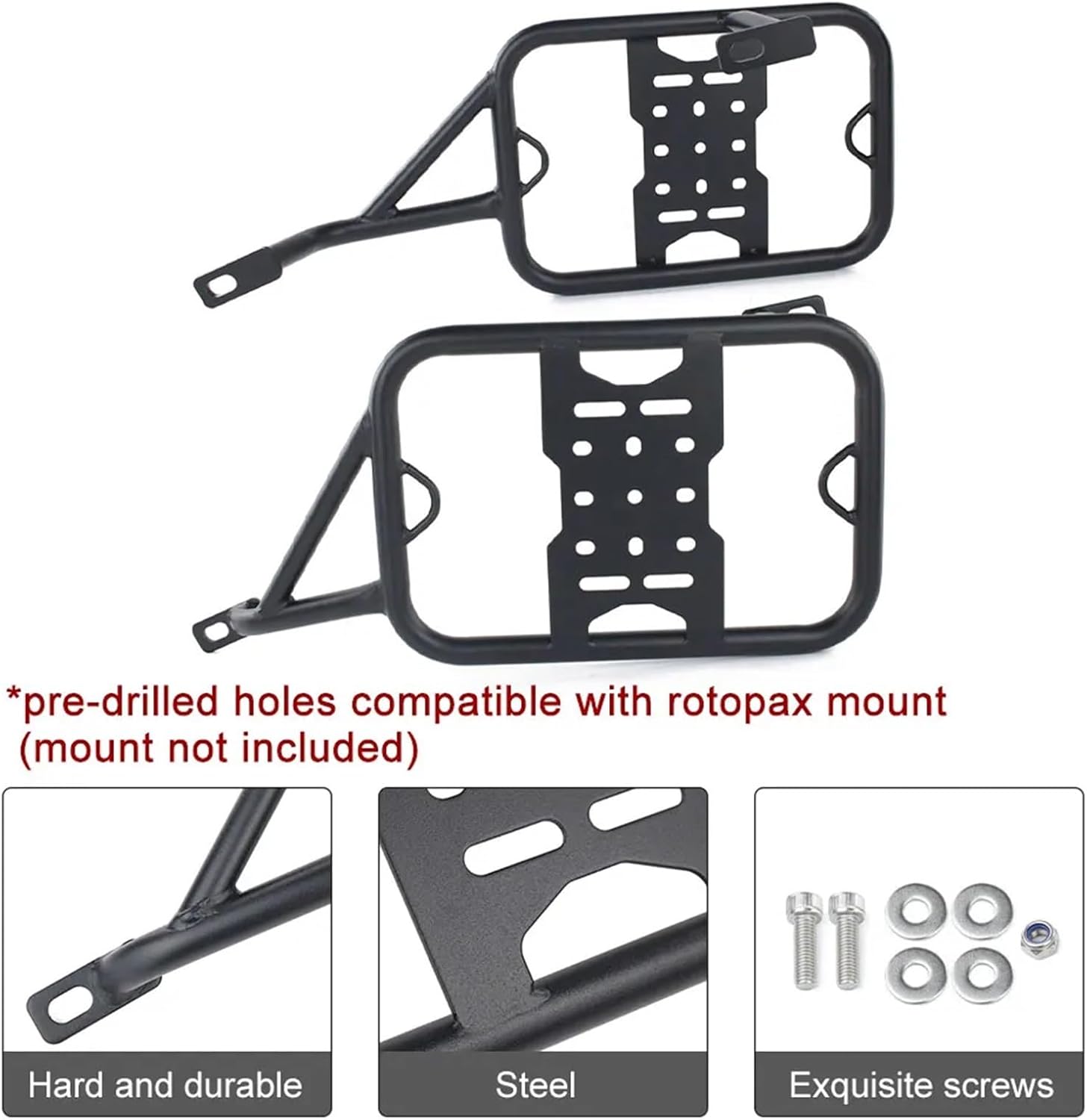 Replacement Motorcycle Saddlebag Bracket Support Racks Aftermarket Fit For YAMAHA WR250R WR250X 2008-2021 Pannier Side Carrier
