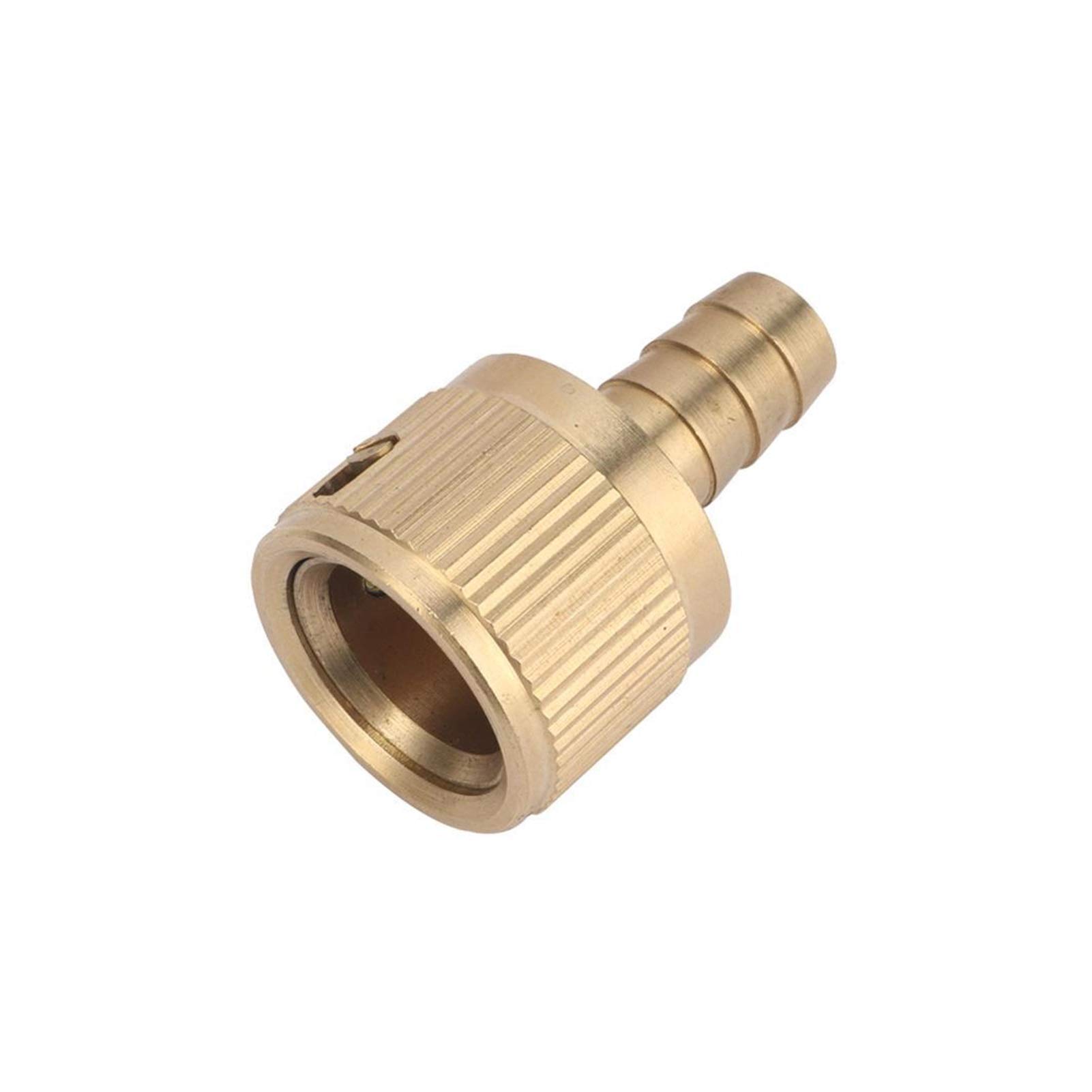 Pqysmvvg One Color Garden Hose Fittings 1/2 Inch Pipe Quick Coupling Barbed Connection Interface Irrigation Water Plumbing